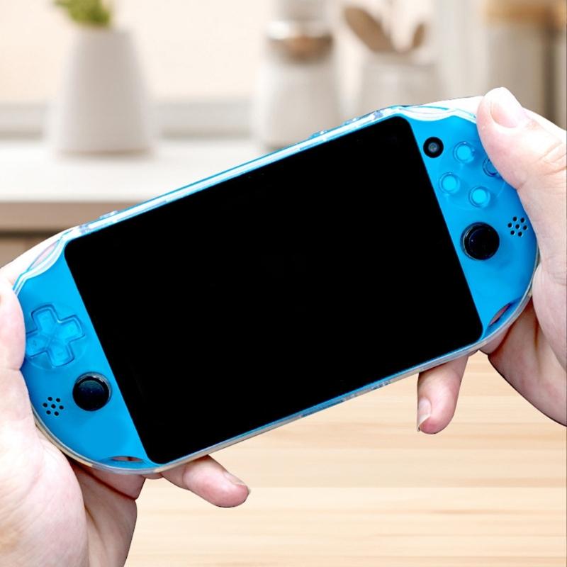 Console Case TPU Cover Waterproof Clear Case Half Coverage Flexible Skin for PSV2000 Gamepad Protector Shell Housing