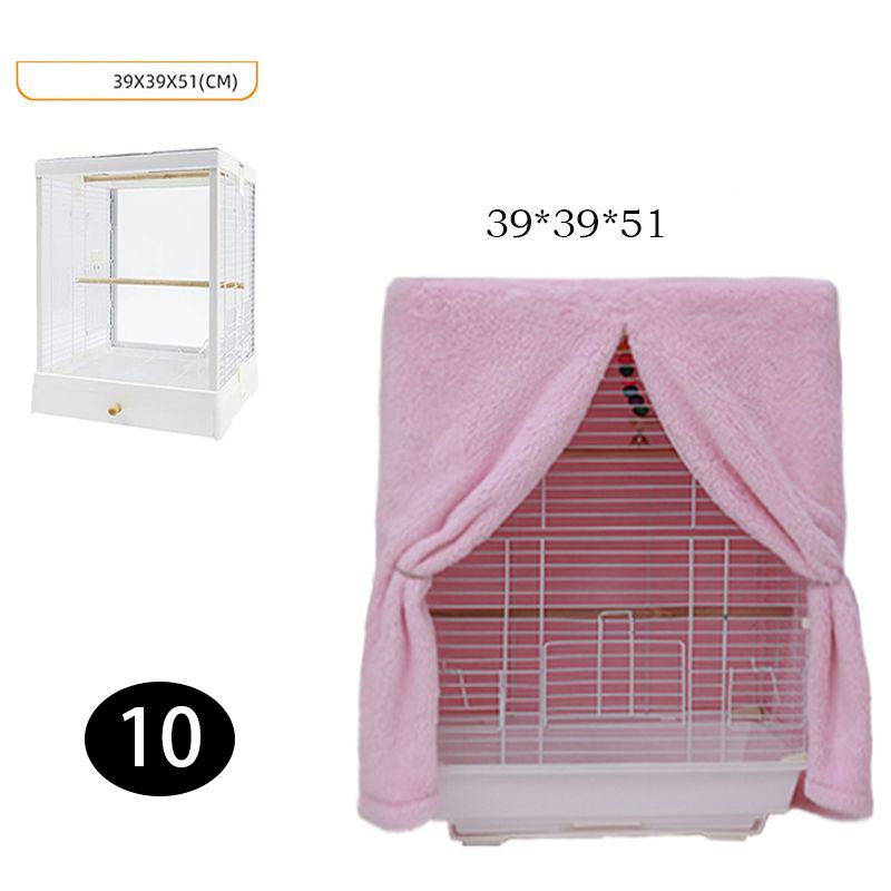 Multi-sizes Large Bird Cage Cover Sunscreen Warm Dust Cover Winter Pet Bird Parrot Cage Shading Pet Products Bird Supplies