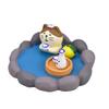 Japanese Zakka Milk Carton Hot Spring Cat Mini Resin Ornament for Miniature Photography