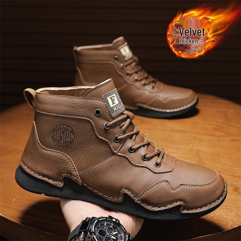 Men's High-Top Outdoor Work & Hiking Boots