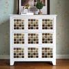 Self-Adhesive Mosaic Tile Stickers Waterproof Home Kitchen Wall Decal Decoration