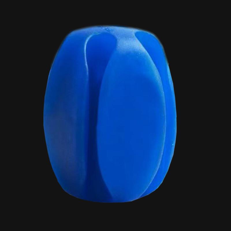 Silicone Fishing Rod Holder Straps 5 Hole Lightweight Fishing Tackle Ties Fishing Accessories Silicone Fishing Rod Storage