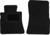 Black Front Floor Mats For: Mercedes SD W126 Sedan (1979-1991)