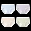 Fenteng Women's 95% Cotton Antibacterial Lace Underwear 4-Pack