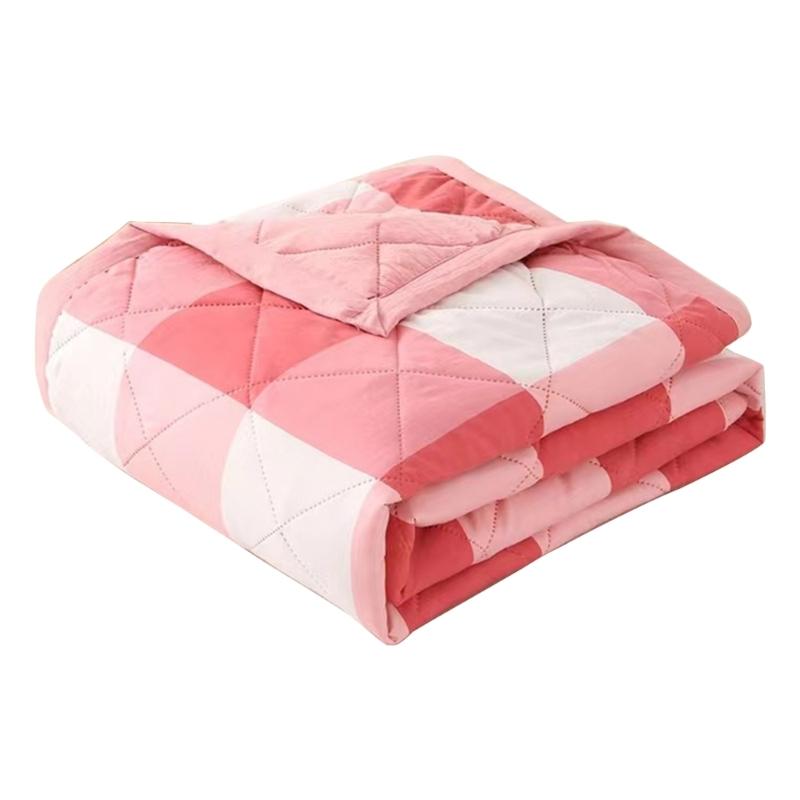 Cooling Comforter Refreshing Bedspread, Cool To The Touch Fabric Cooling Blankets For Hot Sleepers, Easy Care Thin Quilt