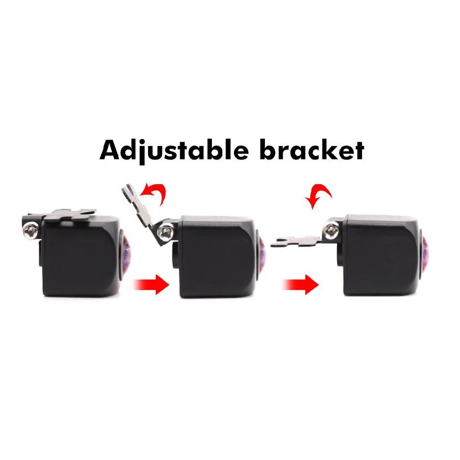 180 degrees 1080P AHD CCD universal front camera without parking line car front view camera parking camera without mirror