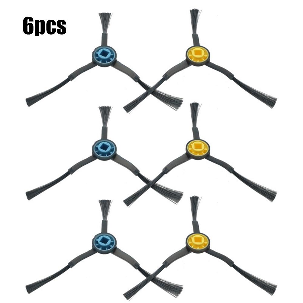 6 Pcs Side Brushes Vacuum Cleaner Brushes For Midea M7/ M7 Pro Household Supplies Cleaning Spare To Replace