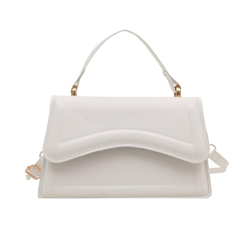 Fashion Niche Design Bag Women's 2025 Summer New Women's Bag Solid Color Casual Handbag Single Shoulder Messenger Bag Tide