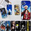 FM43 One Piece Sanji Soft Shell Phone Case for iPhone 16 15 14 13 12 Pro Max Plus Mini