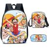 ONE PIECE onepiece backpack student schoolbag cartoon children Luffy animation expansion