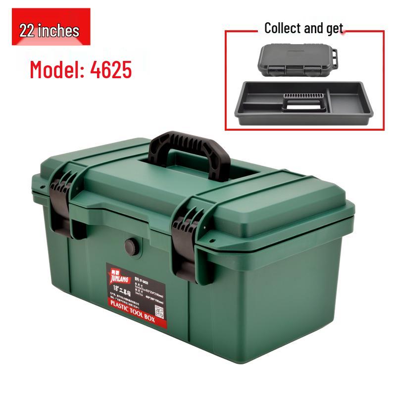 Multifunctional Large Industrial-Grade Toolbox for Home and Car