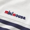 Short Made in Going to Navy Blue [MIKI HOUSE] T-shirt, Sleeve, Border, Logo, Simple, Japan, Boys, Girls, Babies, Kids, Children's Clothing,
