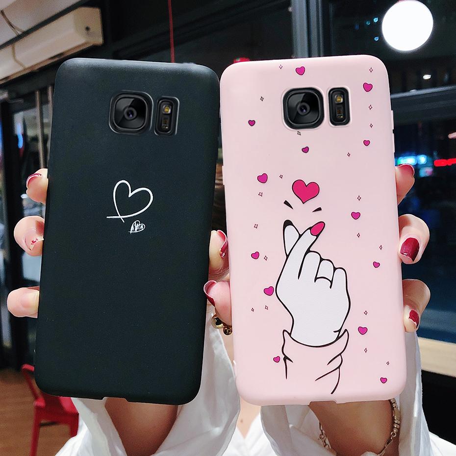 case for samsung galaxy s7 edge s7edge s 7 edge G930 G935F samsung s7 case phone silicone cute soft protective back cover cases