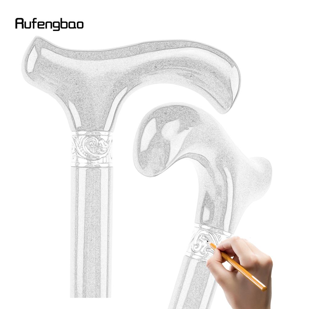 Red Traditional Wooden Single Joint Fashion Walking Stick Decorative Cospaly Cane Halloween Mace Crutch  Wand Crosier 92cm