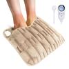 Electric Foot Warmer for Soft Fleece Fabric with Overheat Easy 6 Temperature 5 Timer Hot Foot Cold 42cm X 42cm [New 2025] - Fast-Warming,