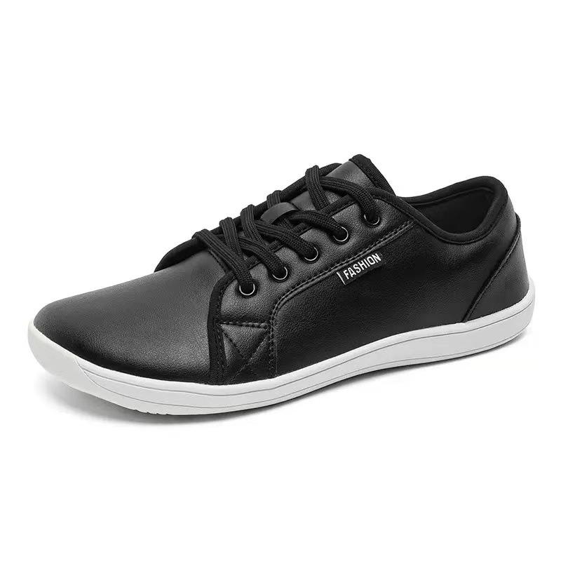 Size 48 Mens Shoes Hot Sale Men Shoes Leather Wide Barefoot Shoe Soft Sole Male Casual Shoes Fashion Wear Resistant Men Sneakers