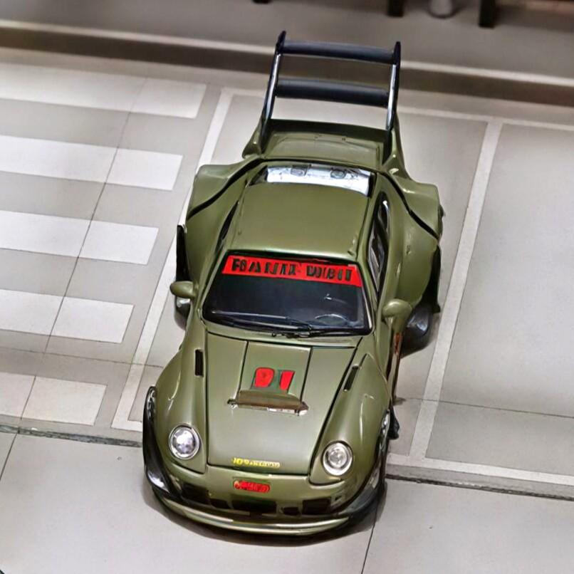 

SW 1/64 RWB 993 Die-cast Simulation Static Alloy Car Model, Boys Holiday Gift Toy, Adult Collection Decoration Piece.