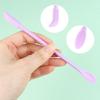 10Pcs Small Silicone Double Tip Cosmetic Spoons Makeup Spatulas Scrapers for Scraping Container and Lotion Bottles
