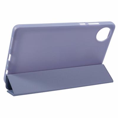 For Xiaomi Redmi Pad SE 4G 8.7 Inch Case PU Leather+Silicone Tri-Fold Stand Tablet Cover