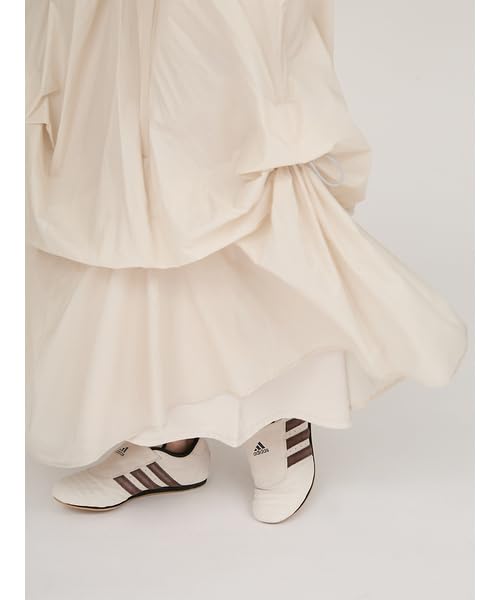 Emi Tucked Drawstring Volume LGRY Women's Skirt, 13WFS254079,