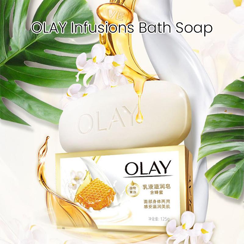 

Мыло Olay Мыло для лица и тела двойного применения Медовый лосьон увлажняющее мыло 125г с медом 1шт