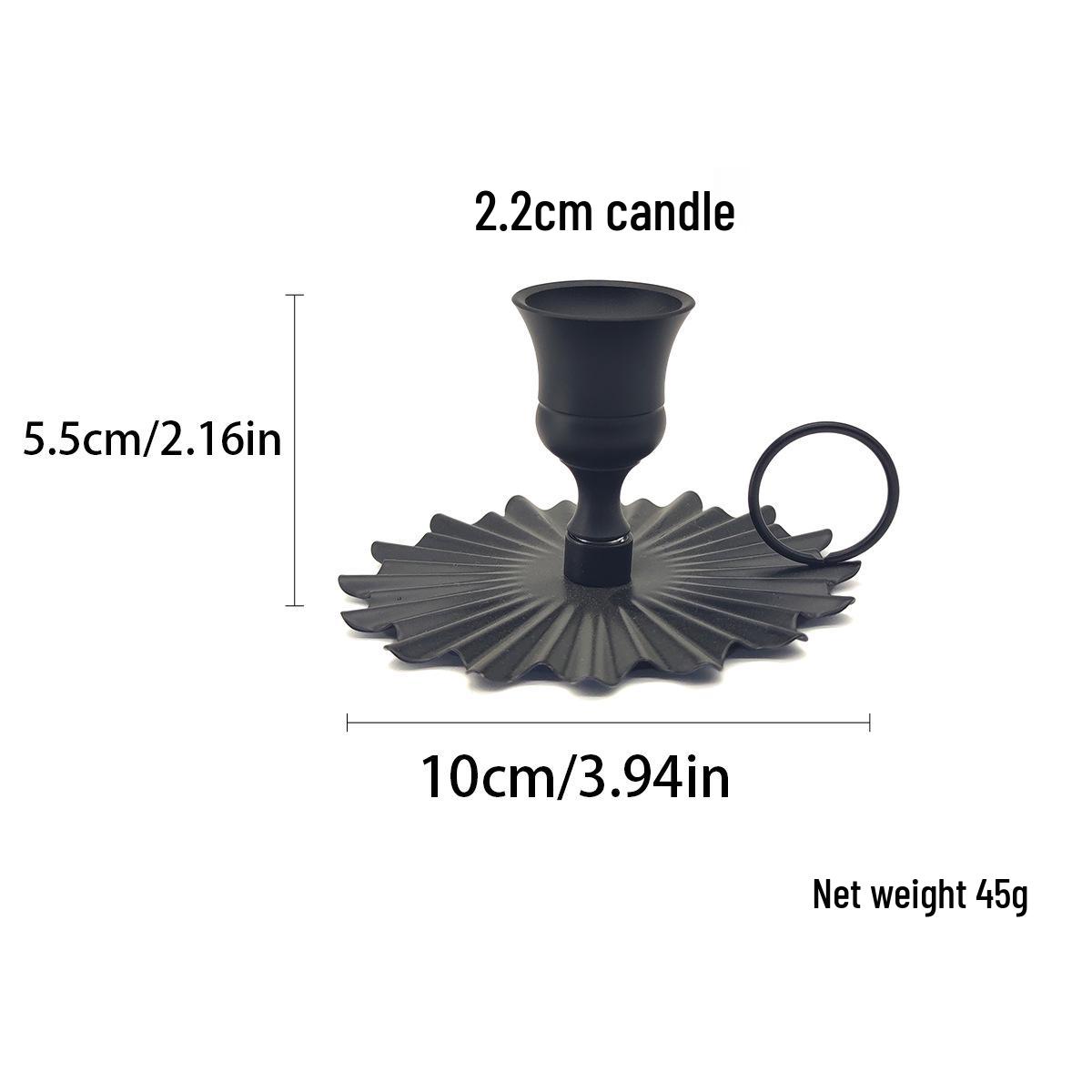 American Style Retro Iron Handheld Aroma Candle Holder Ornament