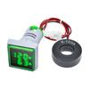 AC 50-500V 0-100A Square LED Digital Voltmeter Ammeter 110V 220V Voltage Current Meter Voltammeter Car Volt Amp Tester Detector