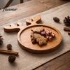Solid Wood Appetizer Platter Christmas Tree And Elk Serving Tray, Durable Partitioned Wooden for Guests Food Platter, Decorative Dinnerware