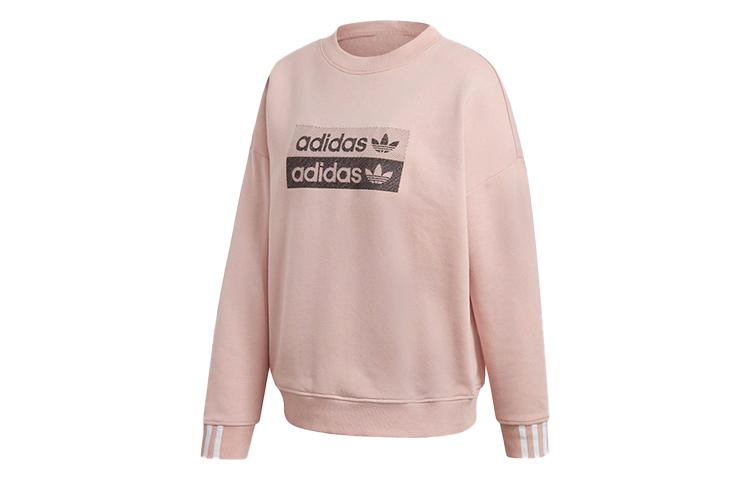 Adidas Originals Sweatshirts Women s Vibrant Pink Crew Neck Moderate EC0746 40