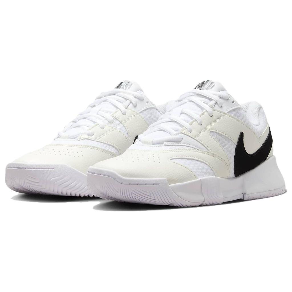 Nike Court Lite 4 Hvit Svart Dame Sneakers Summit-White FD6575-100