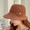 Casual Woven Sun Hat For Women With Large Brim And Uv Protection For Beach And Hiking