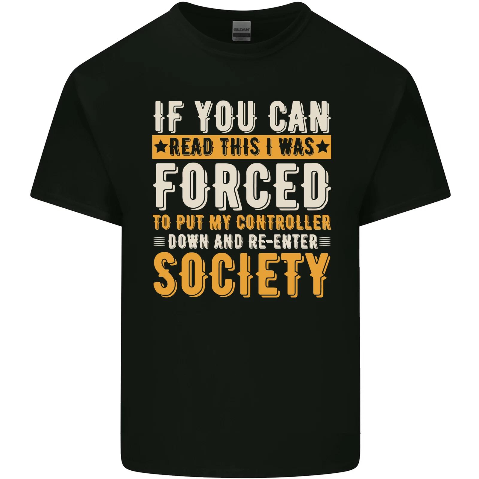 

Re-enter Society Funny Gaming Gamer Kids T-Shirt Childrens M