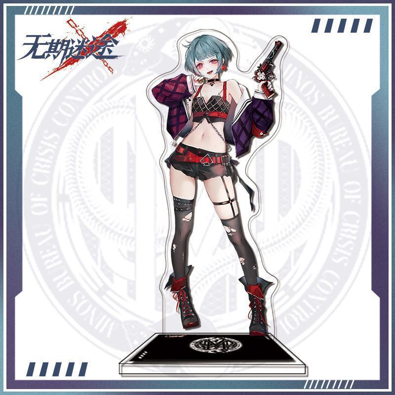 Fans Gift Charm Game Anime Path to Nowhere HD Figures Zoya Hamel Demolia Acrylic Stand Series Desk Decor Collection About 15cm