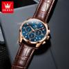 OLEVS Brand Men's Belt Multifunctional Quartz Watch 2888