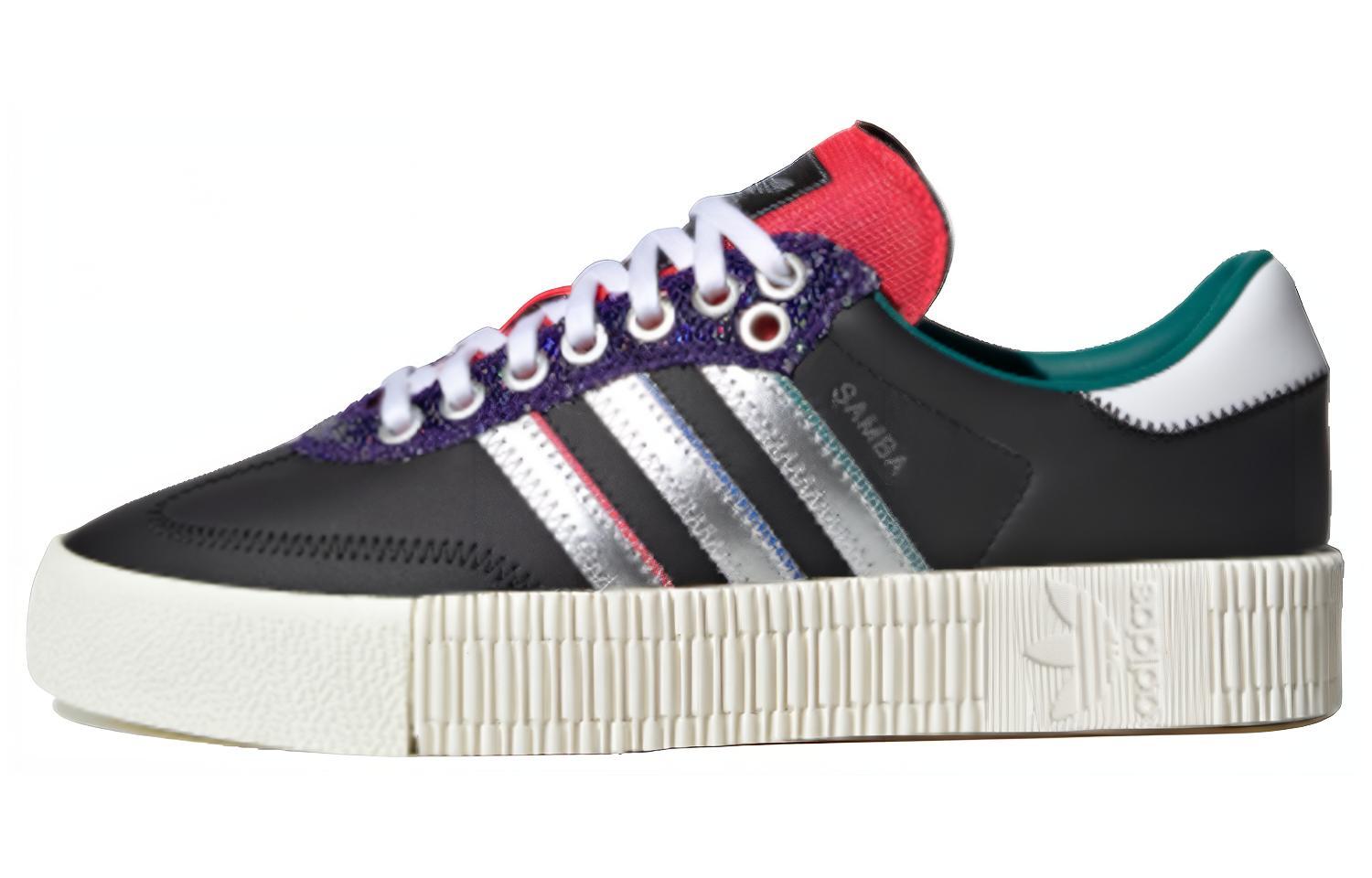 

Adidas Samba Low Black Red Silver Women s FW9617 38
