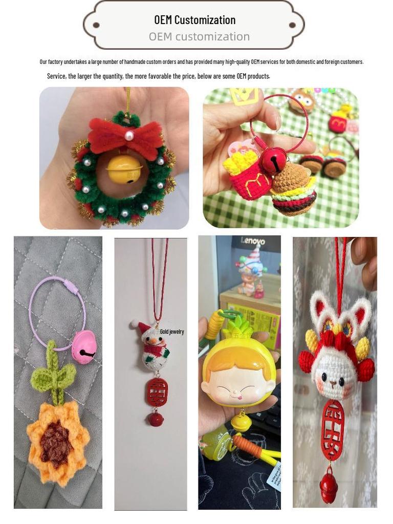 22mm Candy Color Bells for DIY Jewelry & Keyring Gifts - Metal Baked Paint Christmas Accessories