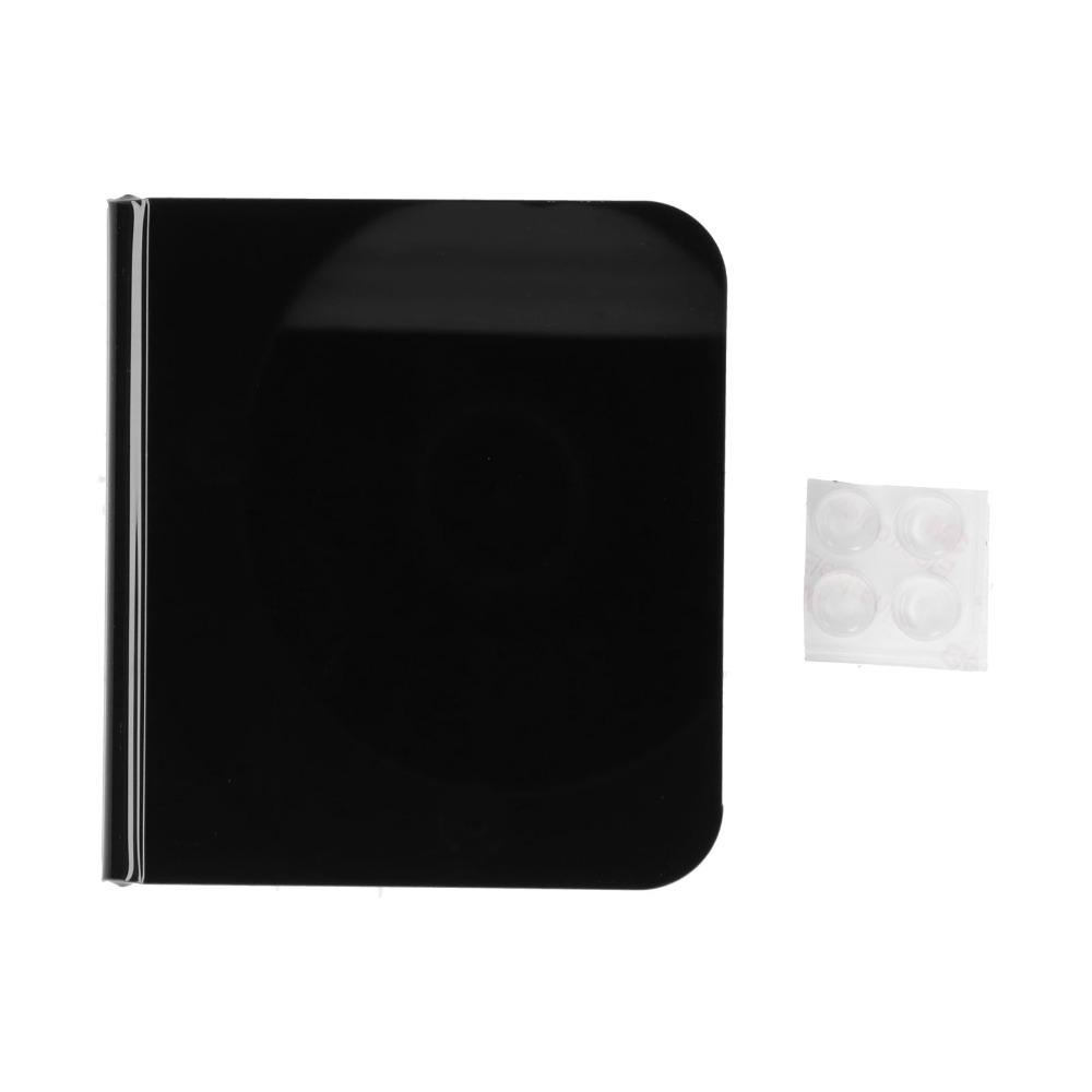Multi-purpose Black Napkin Holder Acrylic 12x11x5cm Napkin Rack Bar Napkin Holder Restaurant