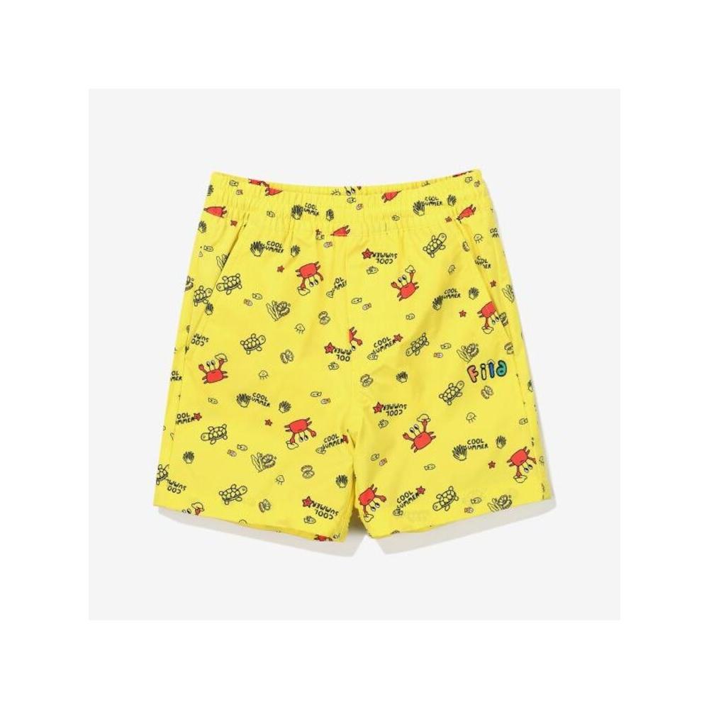 

[fila Kids] Obmy Swim Shorts Fk2tre2m01x Len q0zFk2tre2m01xLen LEMON/100