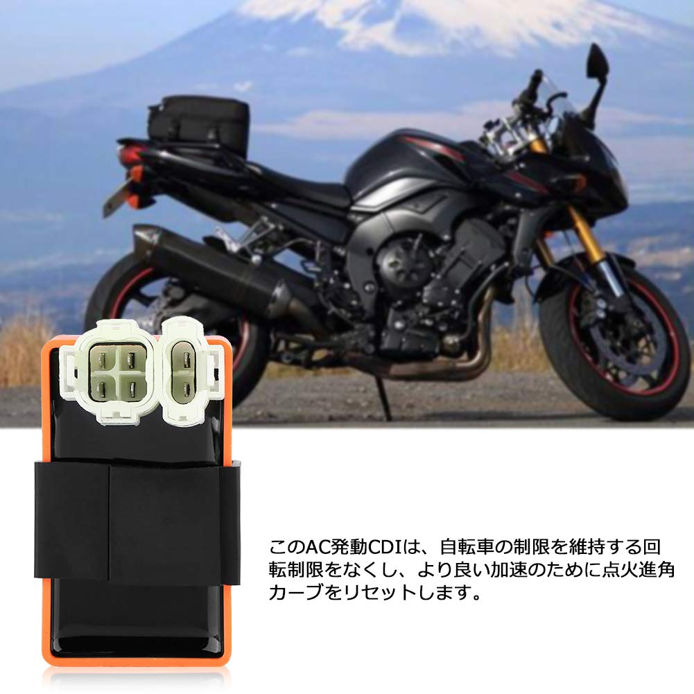 CDI Ignition System CDI Box Ignition CDI Ignitor 6PIN Plastic and Metal Material Eliminates