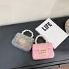 Jelly Bag South East Asia Children'S Bag Chain Pearl Handbag Rhombus Women'S Bag