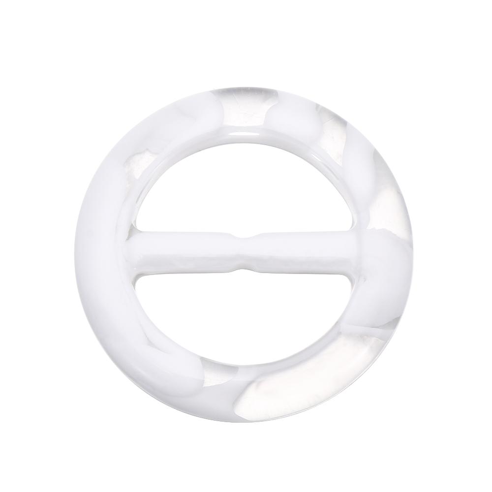 Round Round Belt Buckle Fashion Ladies Silk Buckle Scarf Clips Ring T-shirt Clips Shirt Button Coat Waist Button Clothing Decor