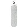 Female Spring and Summer Pure Color Breathable Sweat Absorbing Deodorant Boneless Tube Stack Cotton Socks
