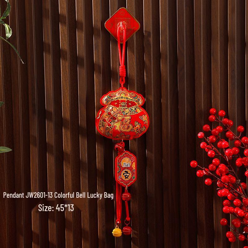 2026 A Ló Éve Fu Plakett Beltéri Ünnepi Medálok Bejárati és Nappali Dekorációhoz