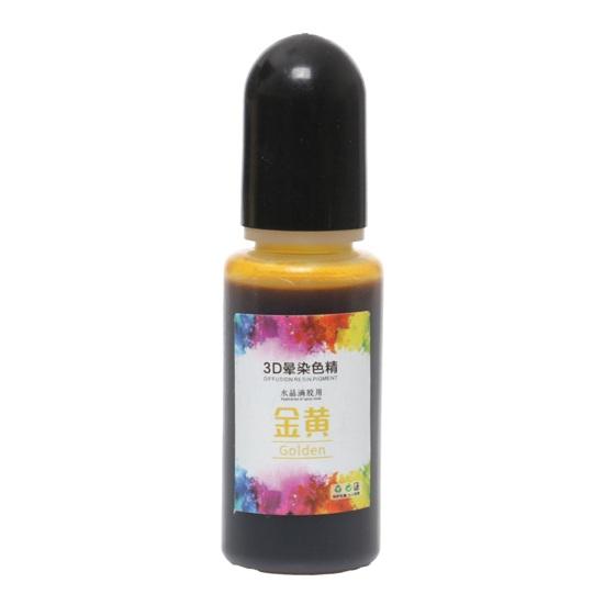 10ml Epoxidharzfarbe Hochkonzentrierter Harzfarbstoff Flüssiges Farbpigment für AB-Harz DIY Schmuckherstellung und Bastelarbeiten