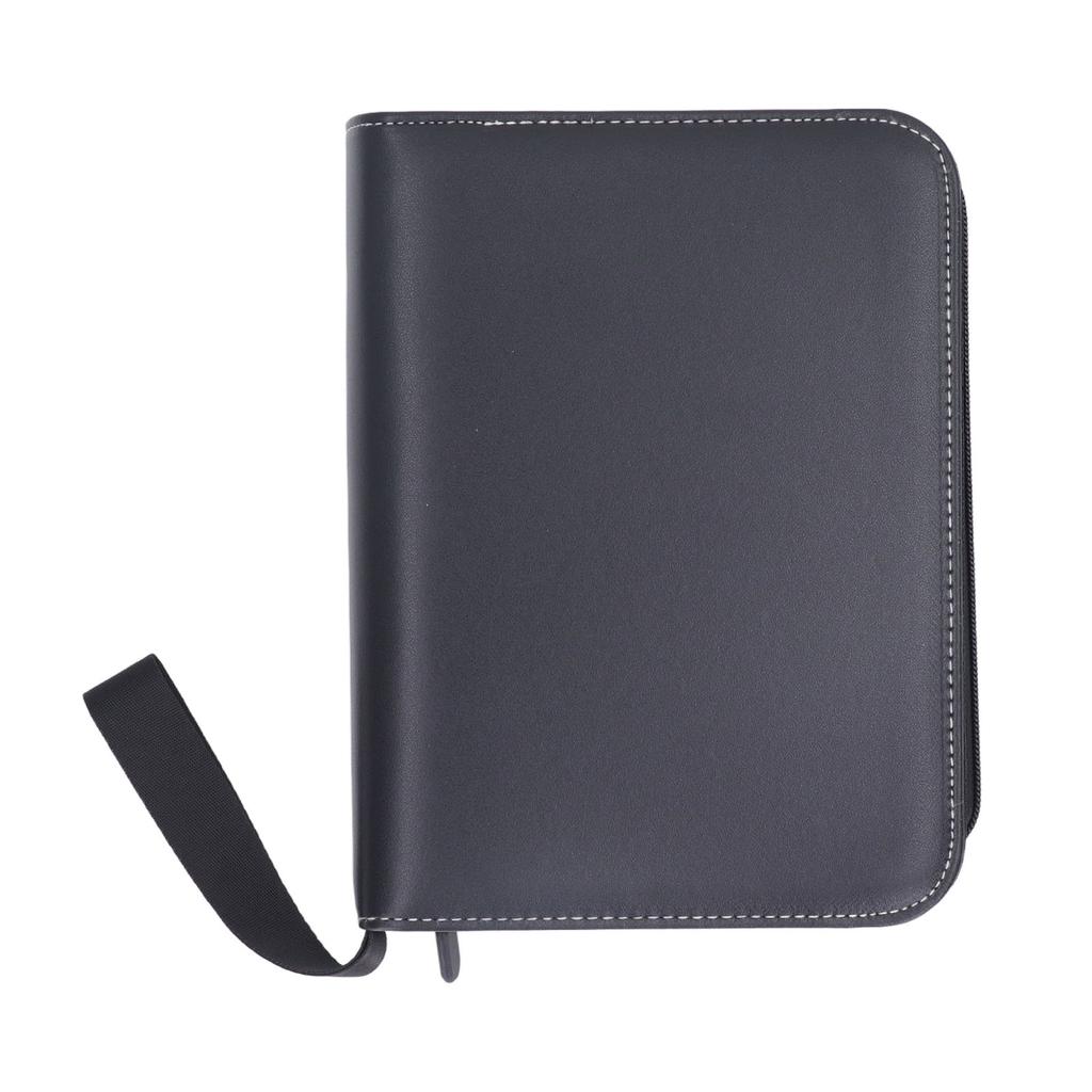 Sammelkartenordner 4 Fächer 50 Klarsichthüllen Reißverschluss verhindert Knicken Sammelkartenalbum