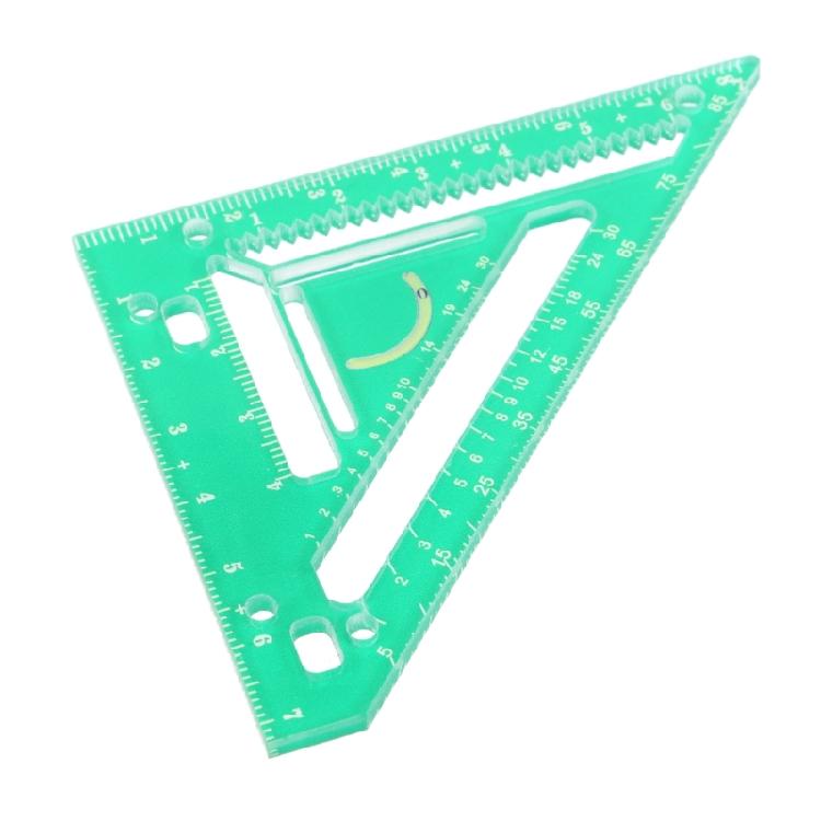 Precision Square Rafter Square Carpentry Squares with Bubble Jig Block Multifunction Rafter Square Tool