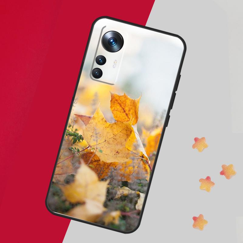 Autumn Leaves Case For Xiaomi 15 14 13 Ultra 11T 12T 13T 14T Pro Cover For POCO X7 X6 X3 X5 F5 F6 F7 Pro