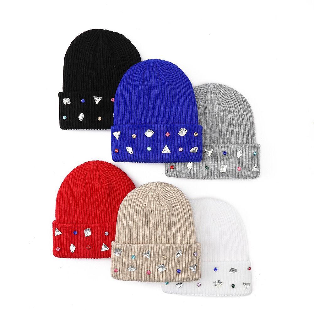 Thickened Winter Knit Hat Brimless Cold Cap New Pullover Hat  Women and Men