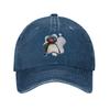 Pingu Pinga Penguin Tv Denim Fabric Cap Casual Baseball Caps Adjustable Hat Summer Unisex Baseball Hats