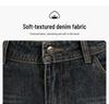 Women's Blue Retro High-Waist Slim Fit Flare Jeans